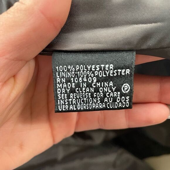 Tahari Arthur S. Levine Women Brown Blazer Shoulder Pads Lined Push Button - Picture 6 of 6